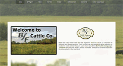 Desktop Screenshot of bfcattleco.com